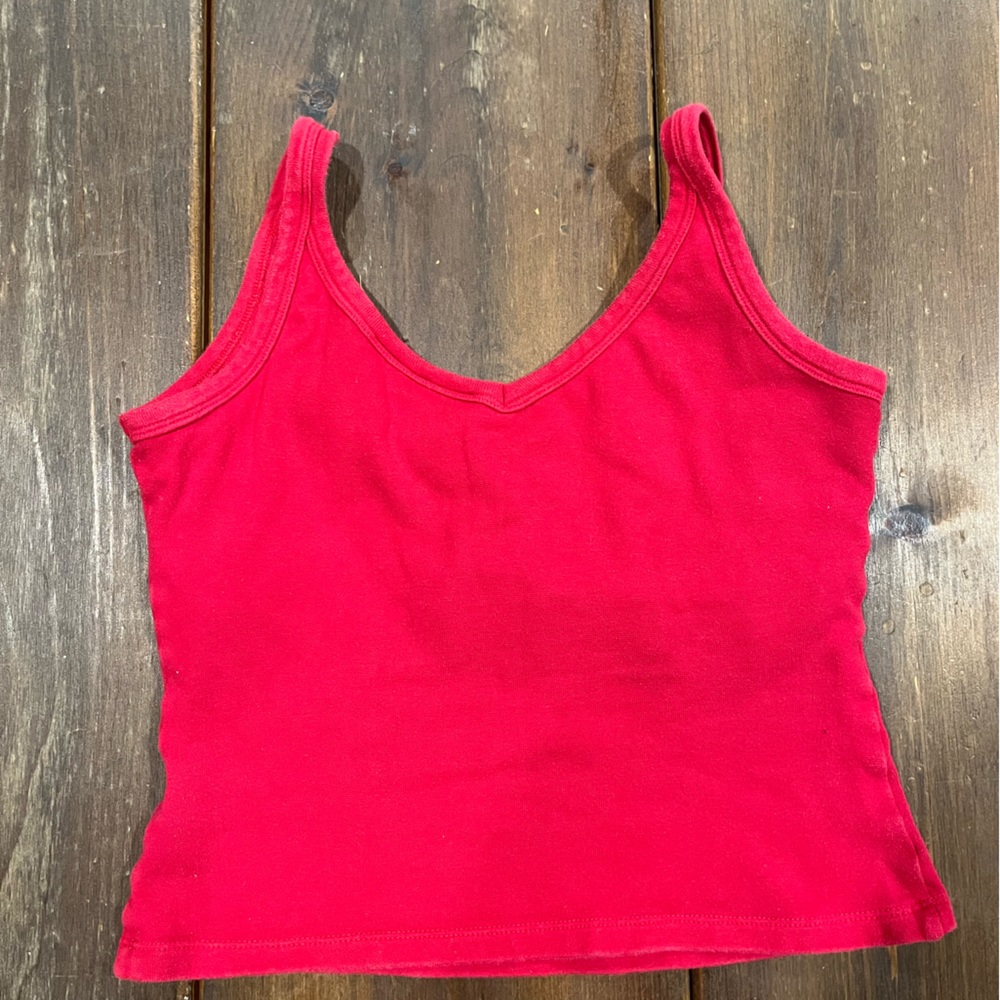 Red Tank Top - Picture 2 of 3